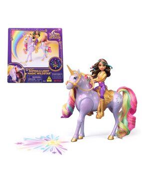 Unicorn Academy, Sophia & Light Magic Wildstar with Rainbow Light-up Effects